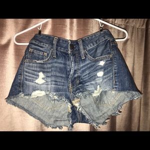 hollister jeans shorts